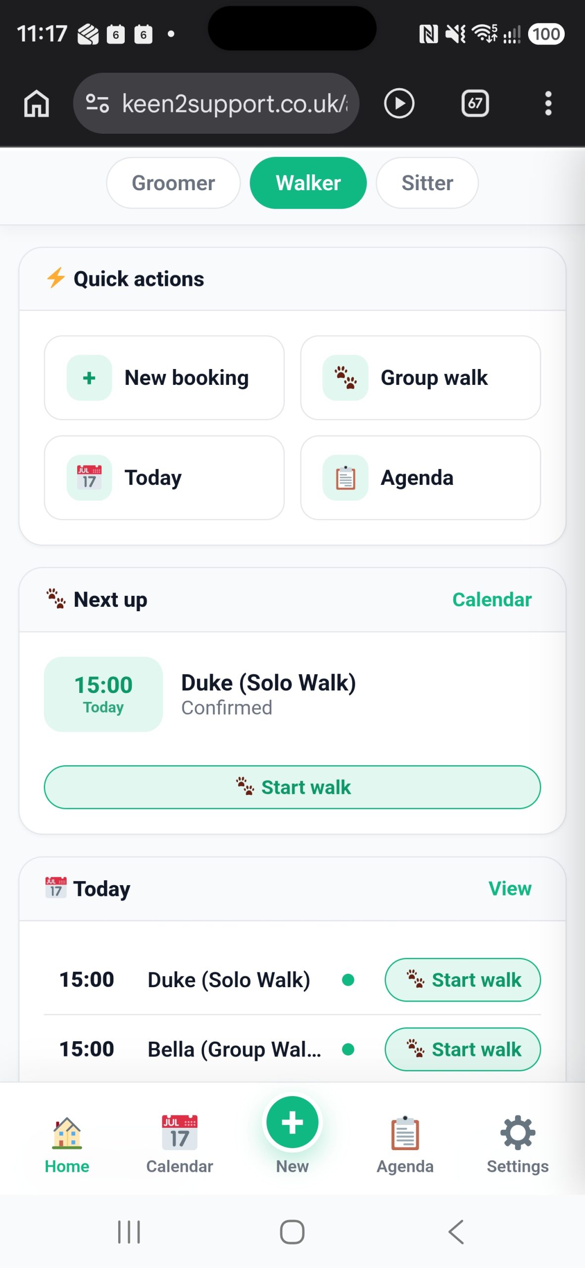 Walker App