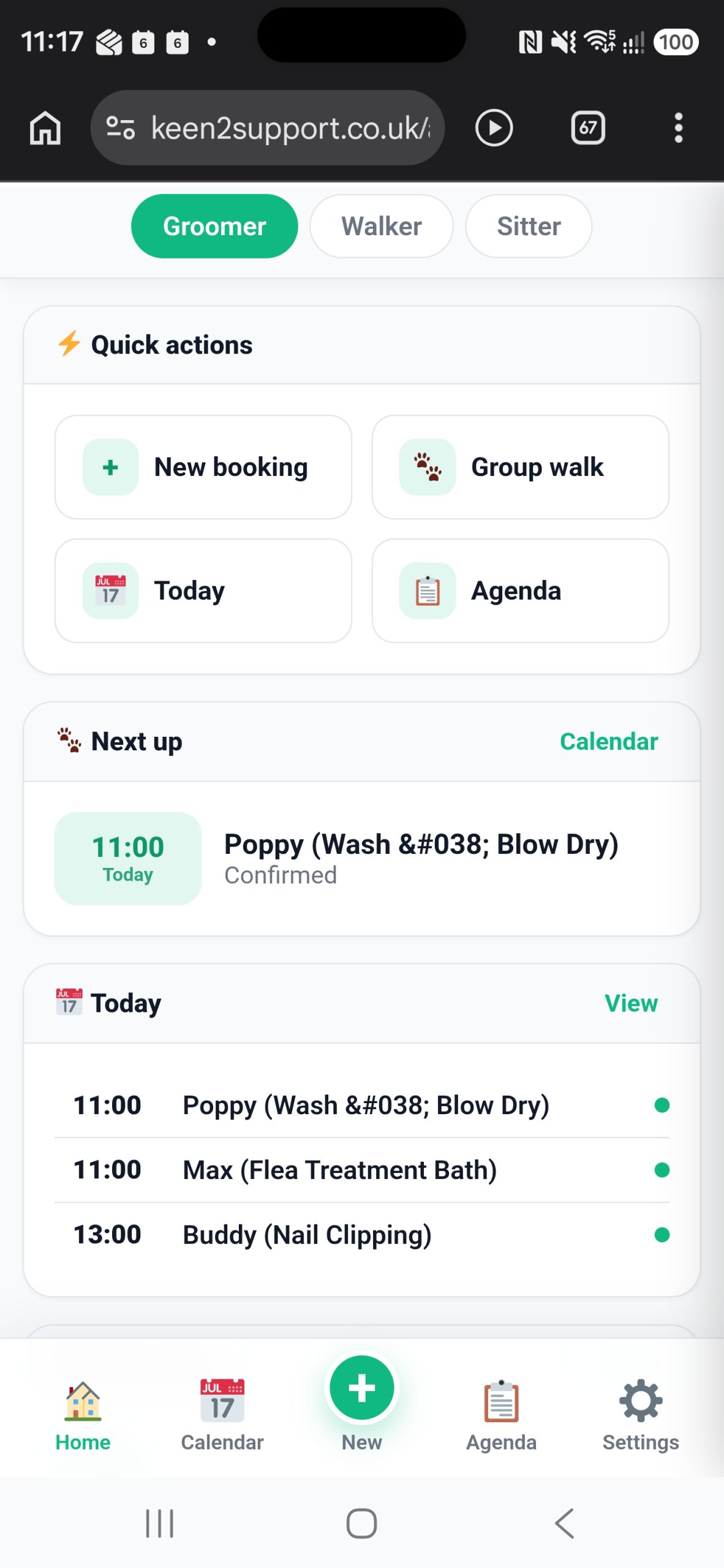 Groomer App