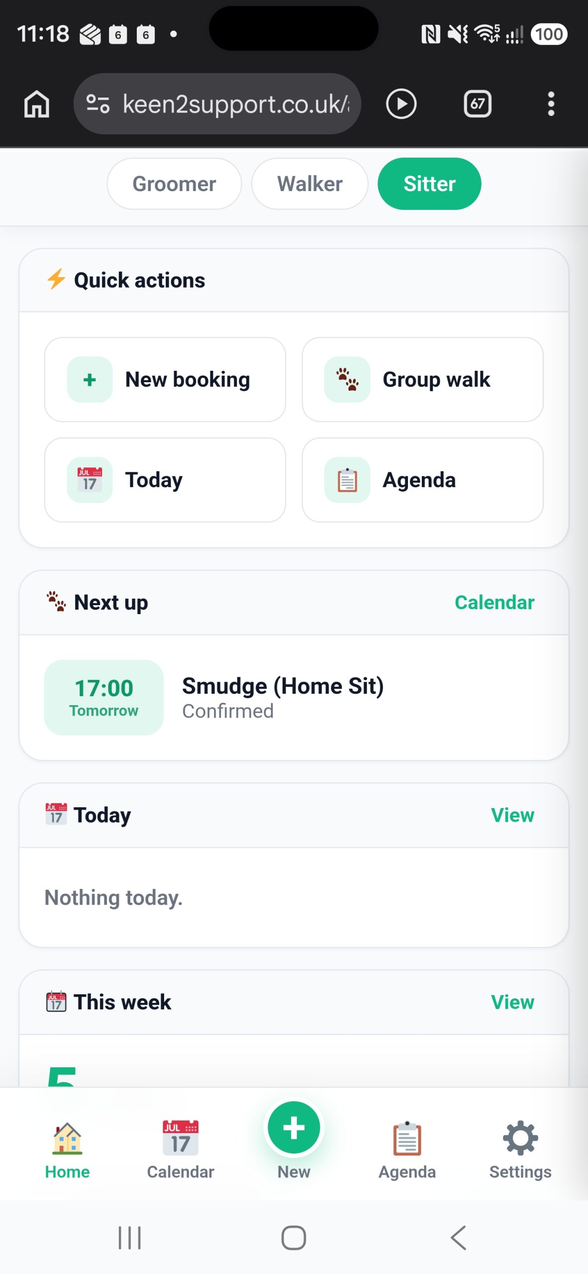 Sitter App